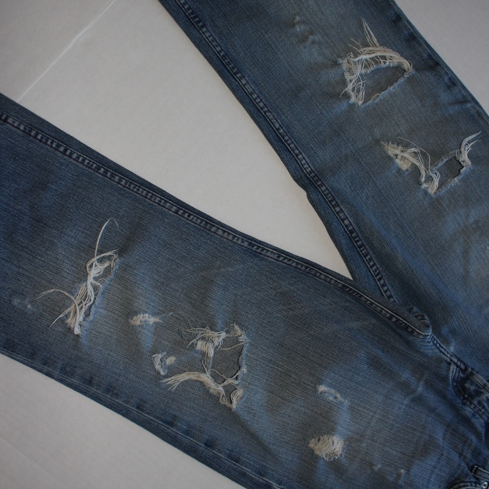 Armani Exchange Ripped Distressed Jeans - Picture 2 of 6